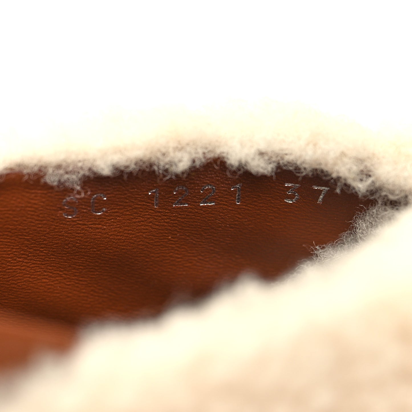 Shearling Paseo Flat Comfort Mule 37 Brown