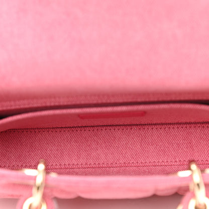 Christian Dior Denim Macrocannage Lady D-Joy Pink 5 of 9