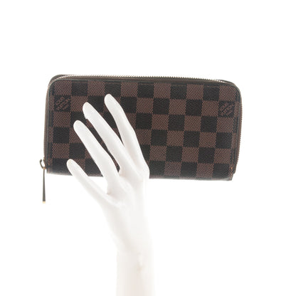 Louis Vuitton Damier Ebene Zippy Wallet 2 of 8
