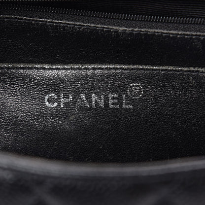 Chanel Caviar Jumbo Single Flap Black 6 of 15