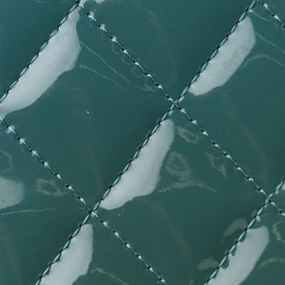 Chanel Patent Quilted Mini Rectangular Flap Turquoise 12 of 12
