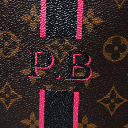 Louis Vuitton Monogram My LV Heritage Neo Neverfull PM Black Rouge 9 of 10