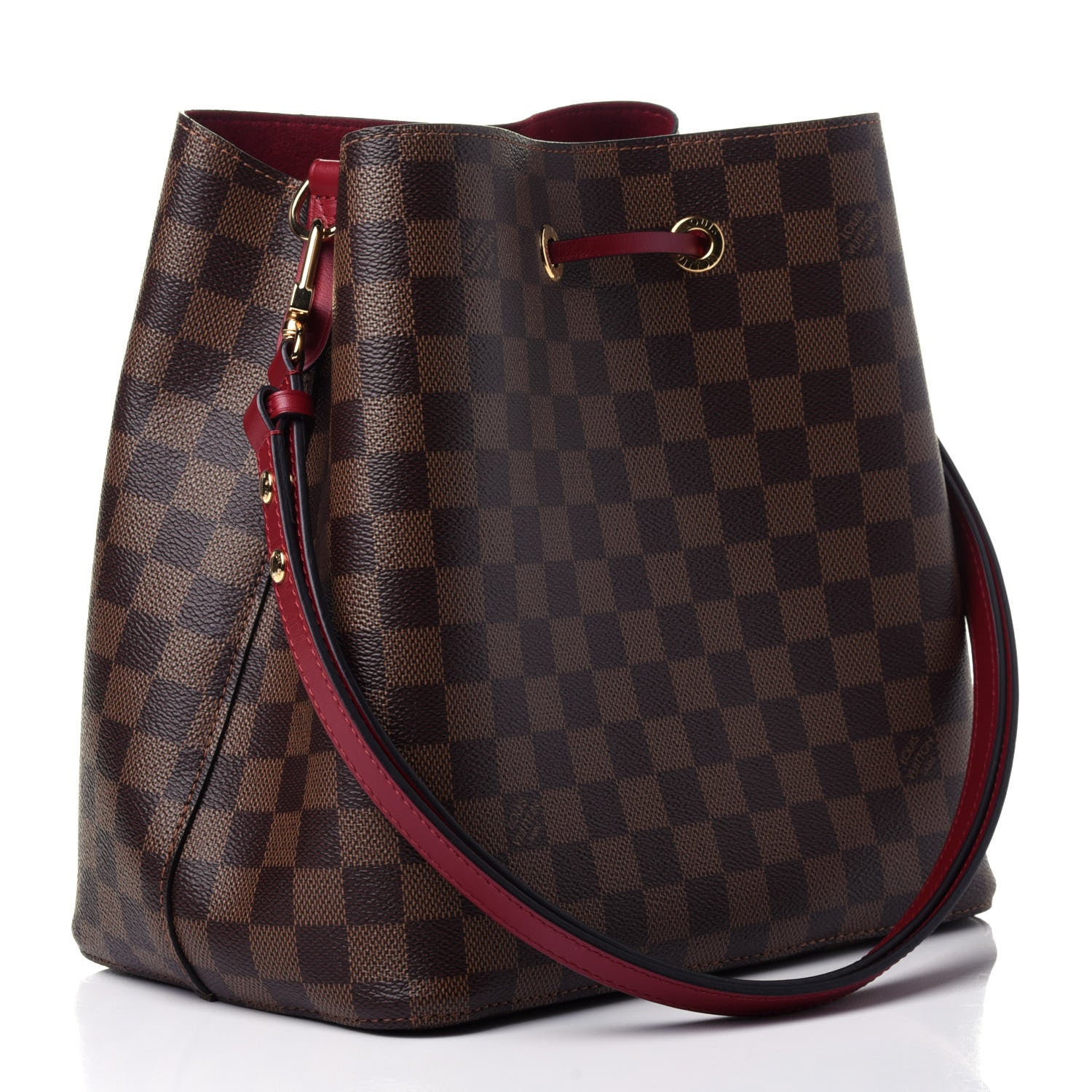 Louis Vuitton Damier Ebene Neonoe MM Cherry Berry 2 of 4