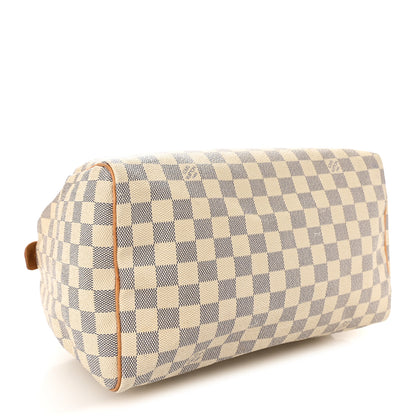 Louis Vuitton Damier Azur Speedy 30 4 of 12