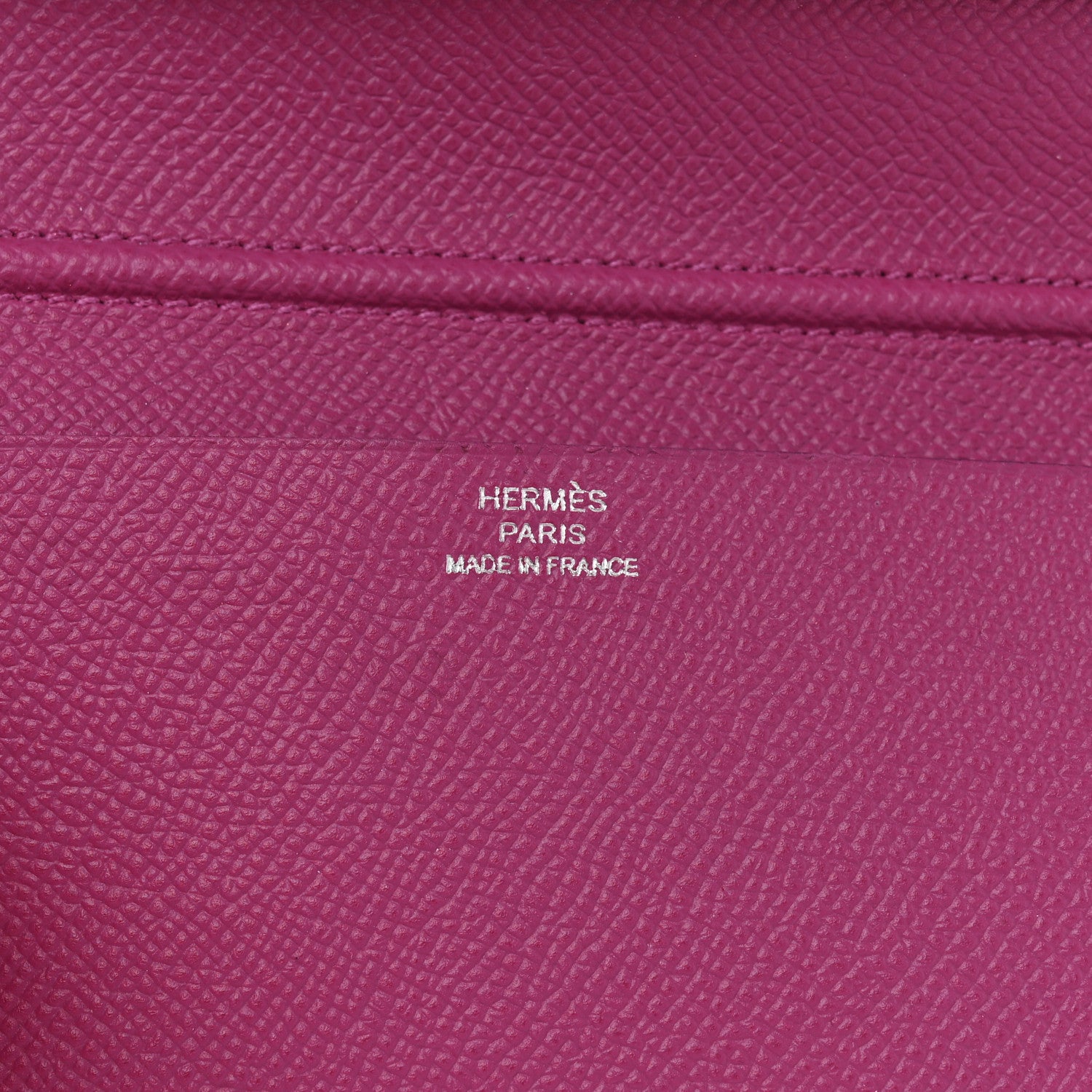 Hermes Epsom Vision II Agenda Cover Rose Pourpre 6 of 6