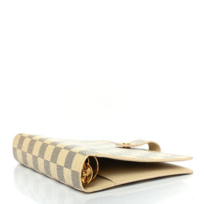 Louis Vuitton Damier Azur Medium Ring Agenda Cover 3 of 5