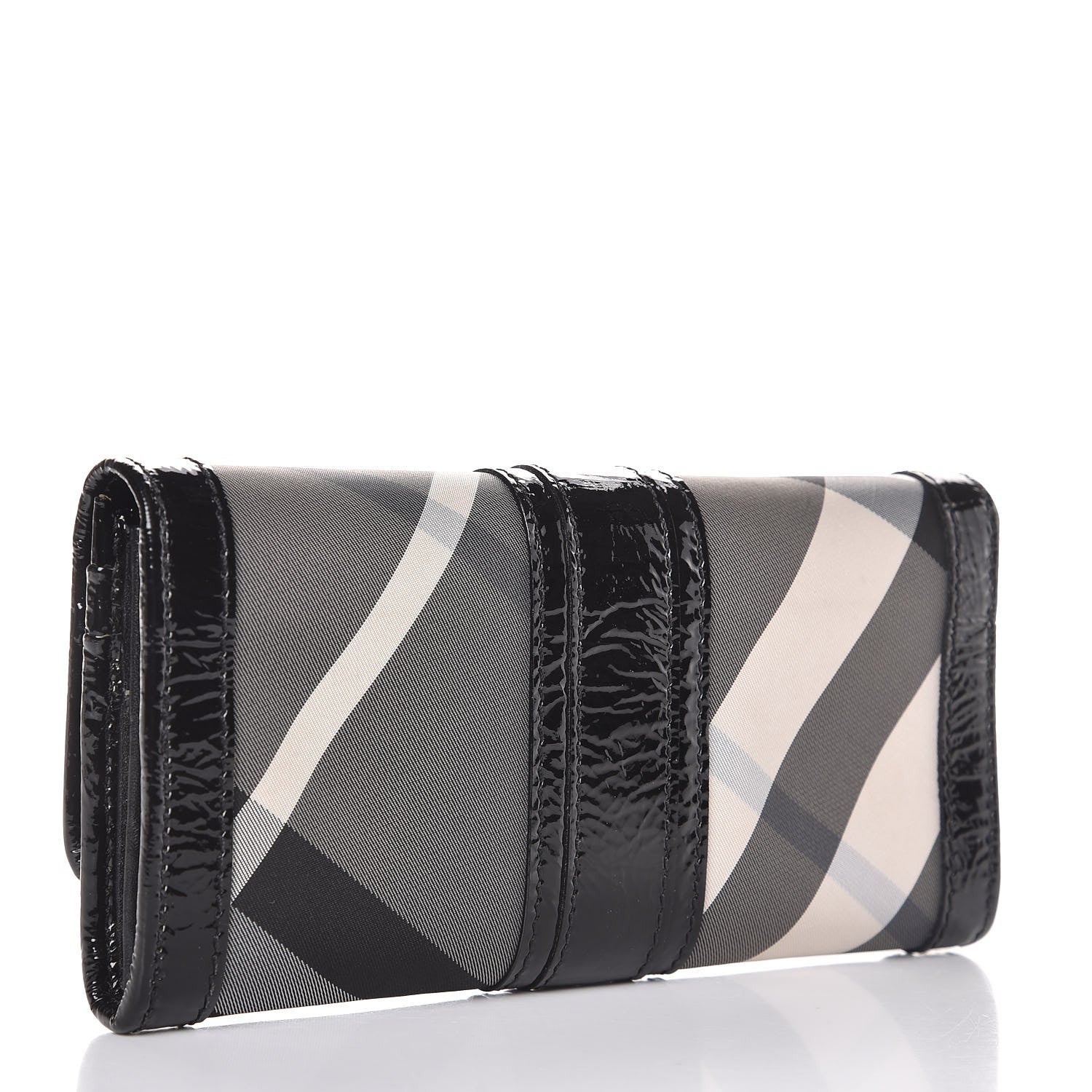 Burberry Beat Check Penrose Continental Wallet Black 3 of 7