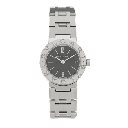 Bulgari Stainless Steel 23mm Quartz Watch Black 1 of 4