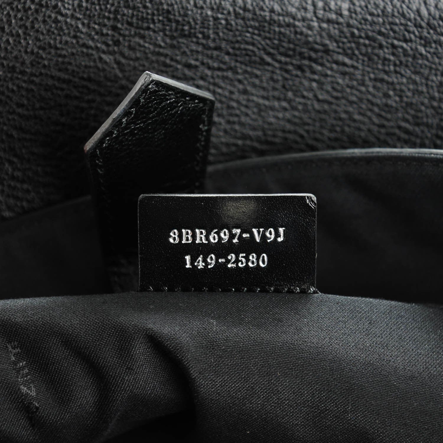 Fendi Calfskin 2Jours Bucket Bag Black 7 of 7