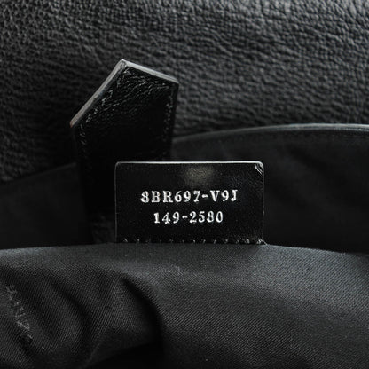 Fendi Calfskin 2Jours Bucket Bag Black 7 of 7