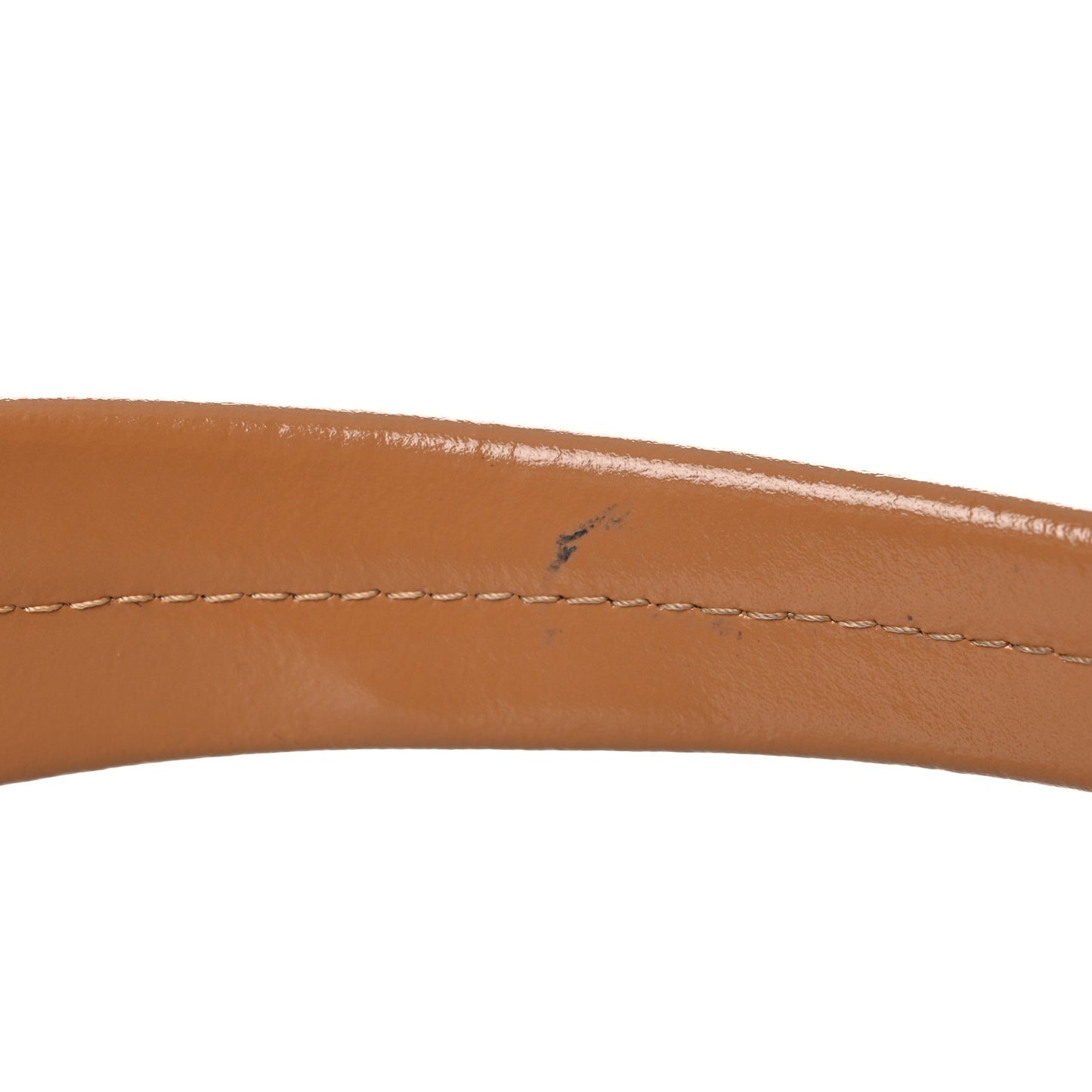 Polished Calfskin Mini Candy Bag Caramel