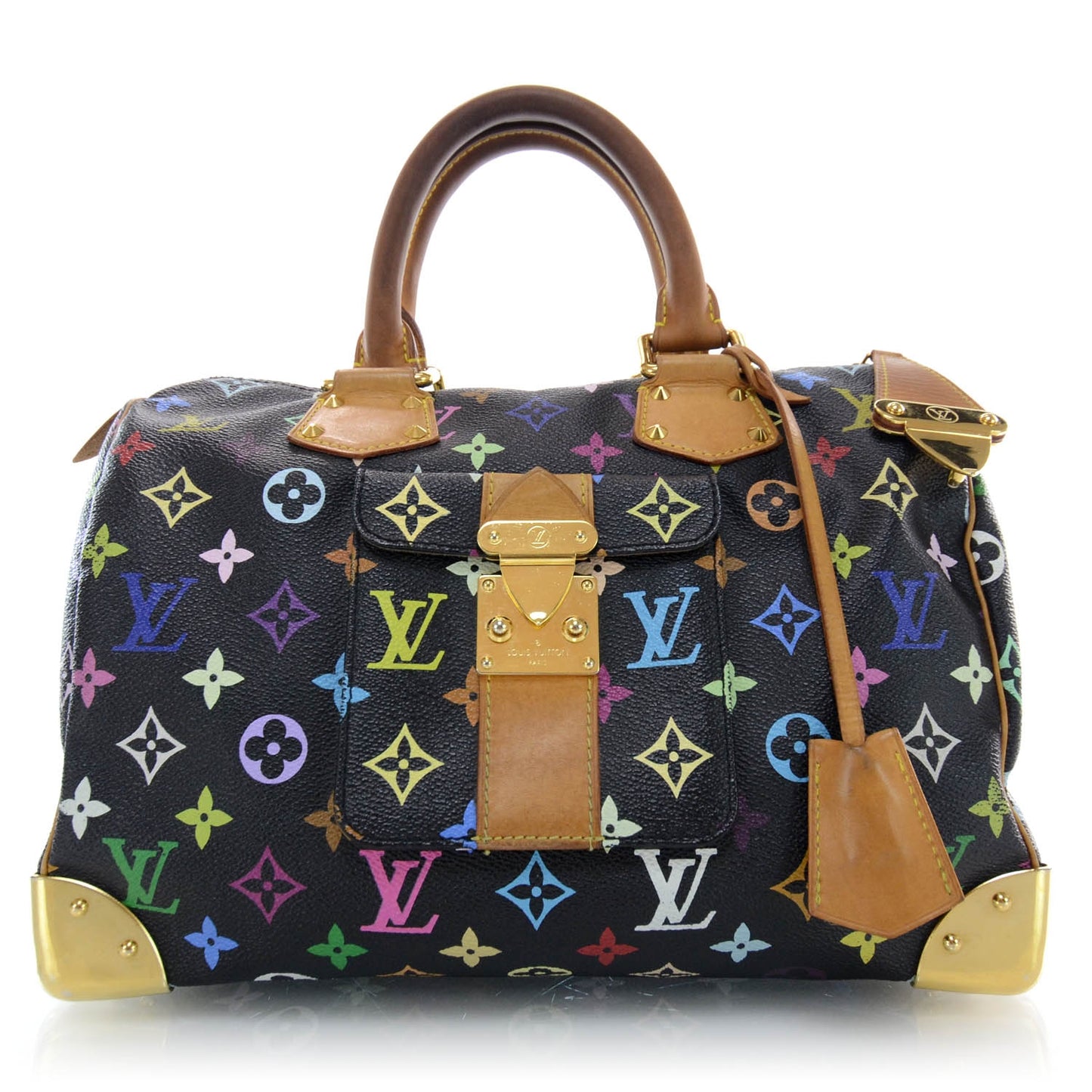 Monogram Multicolor Speedy 30 Black
