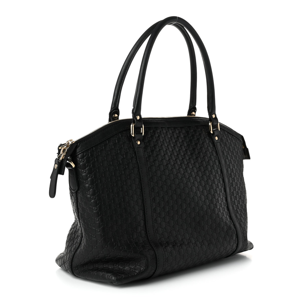 Gucci Soft Microguccissima Dome Satchel Black 3 of 11
