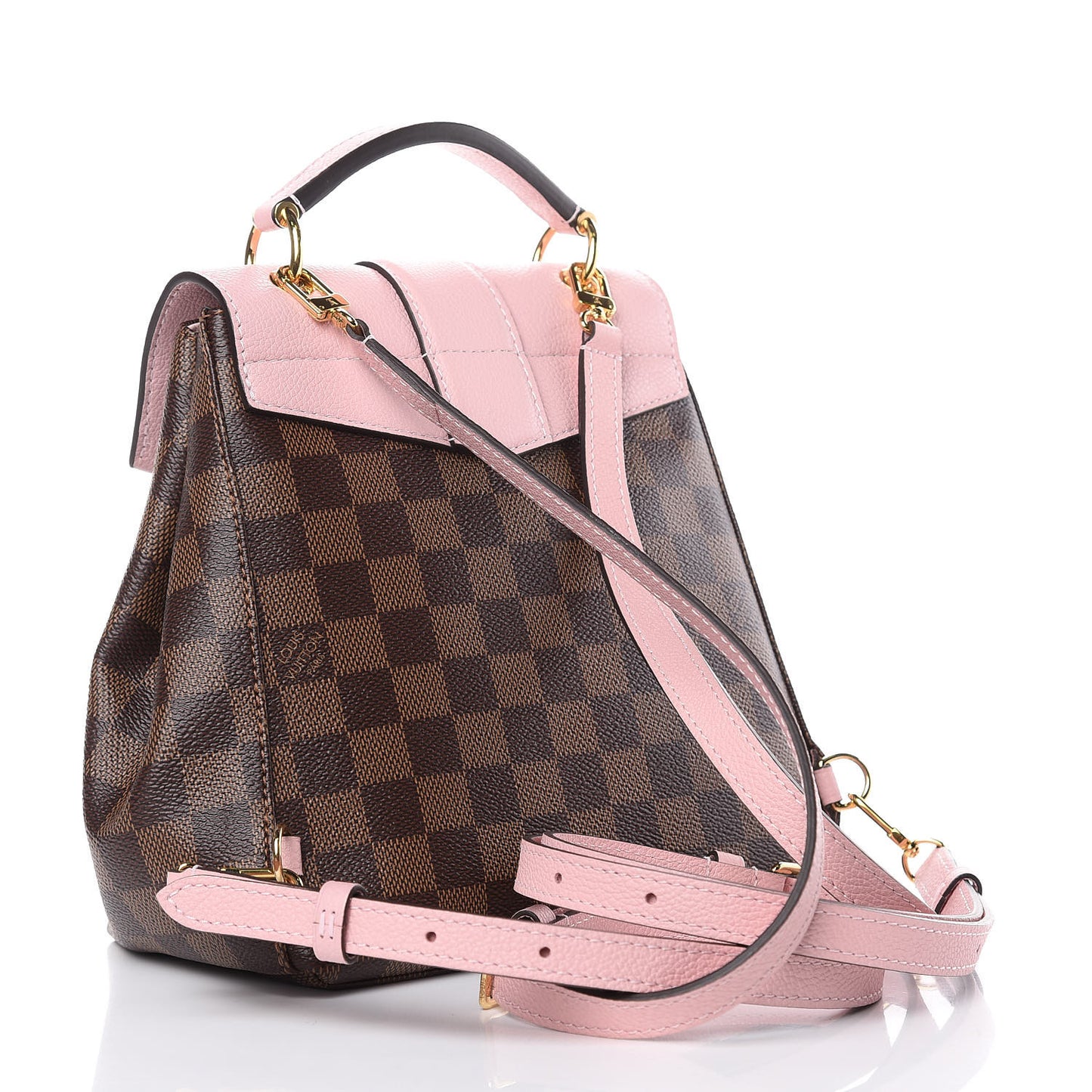 Damier Ebene Clapton Backpack Magnolia