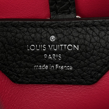 Louis Vuitton Taurillon Snakeskin Capucines PM Black 6 of 9