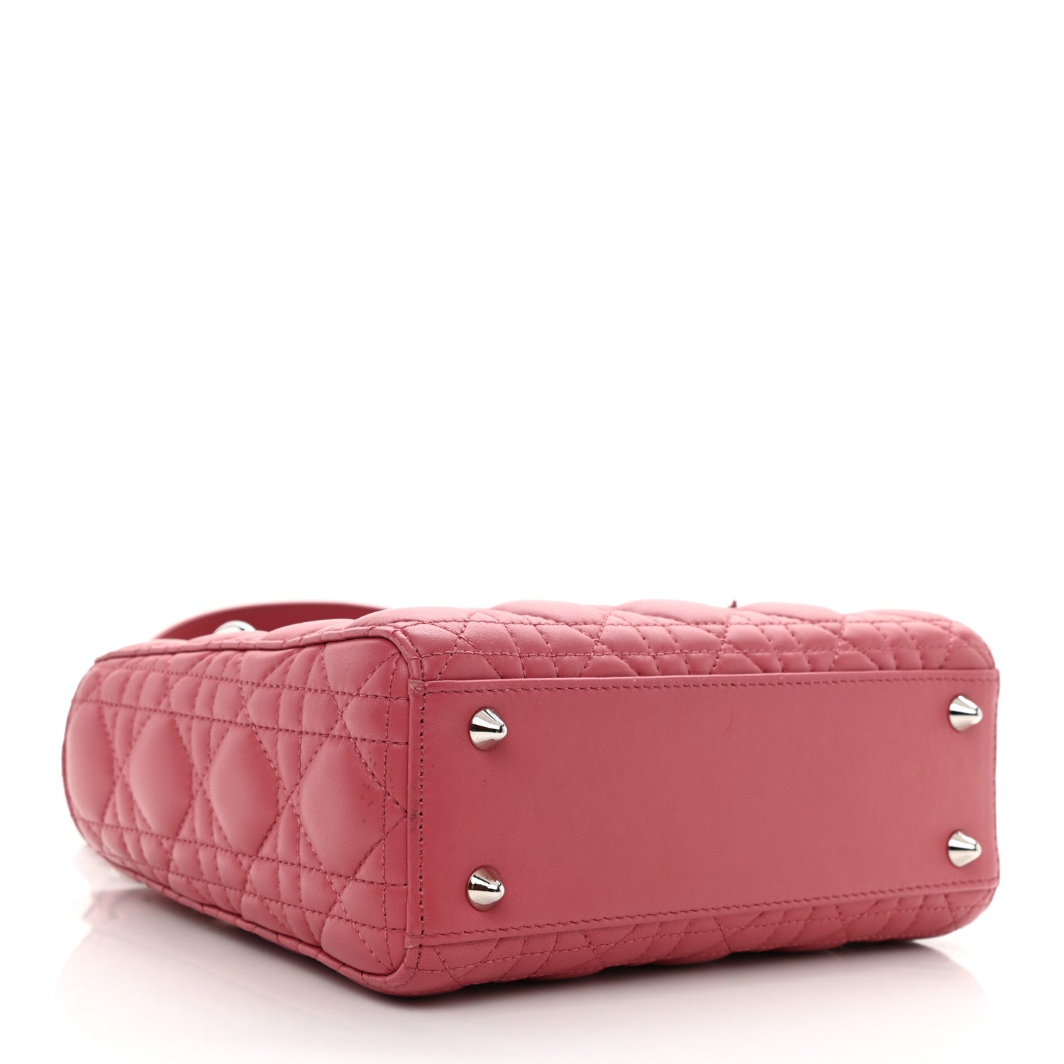 Christian Dior Lambskin Cannage Small My ABCDior Lady Dior Pink Honey 4 of 11