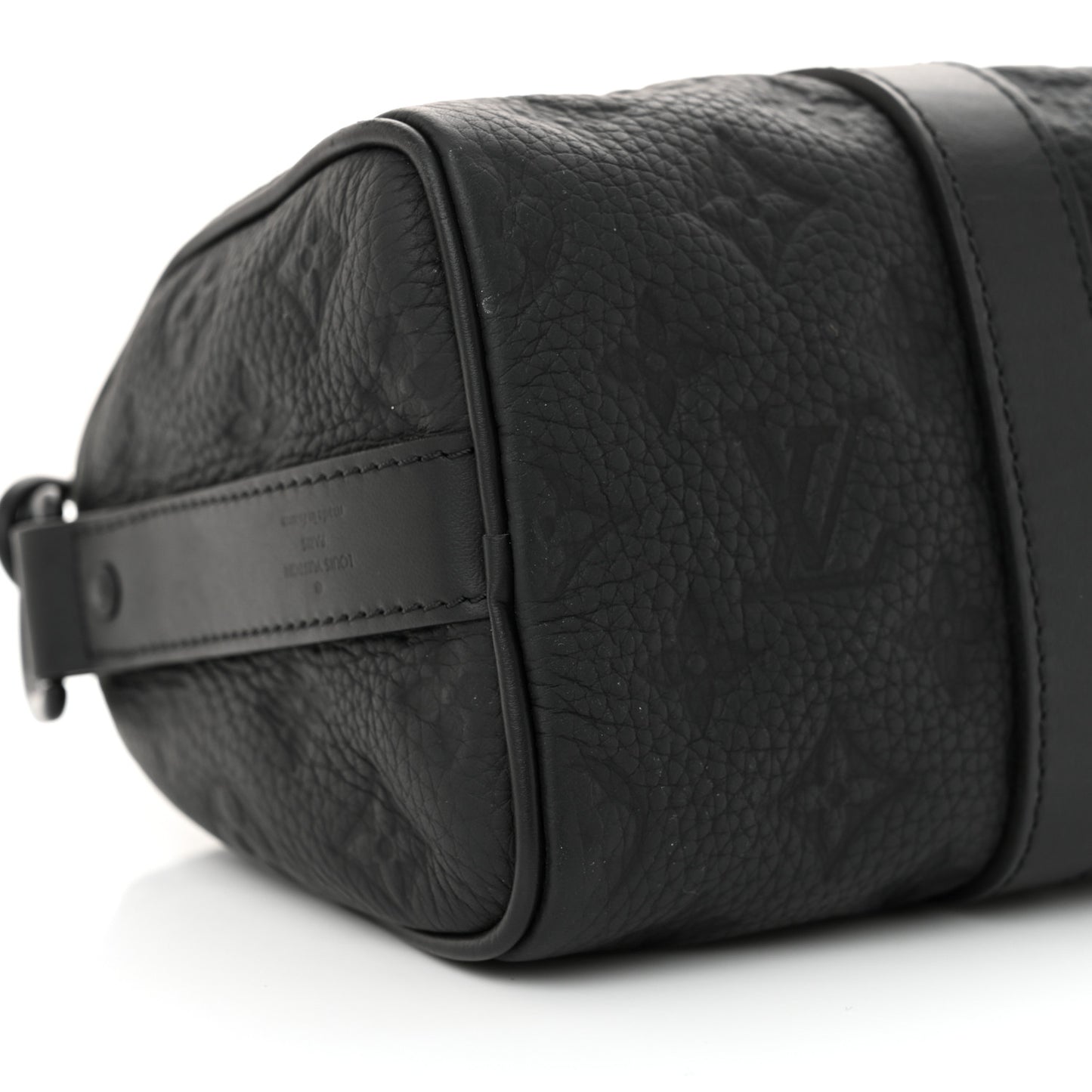 Monogram Taurillon Keepall Bandouliere 25 Black