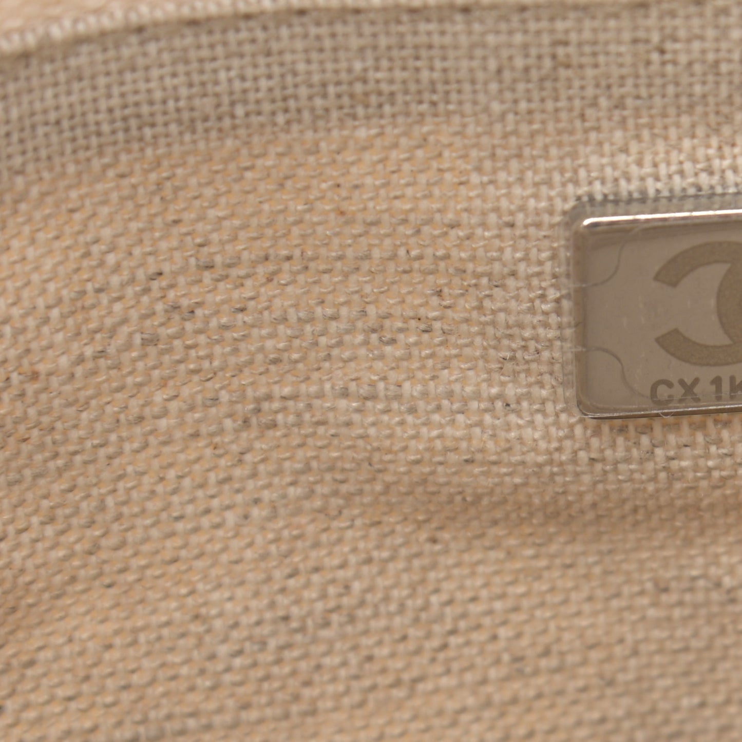 Mixed Fibers Small Deauville Tote White