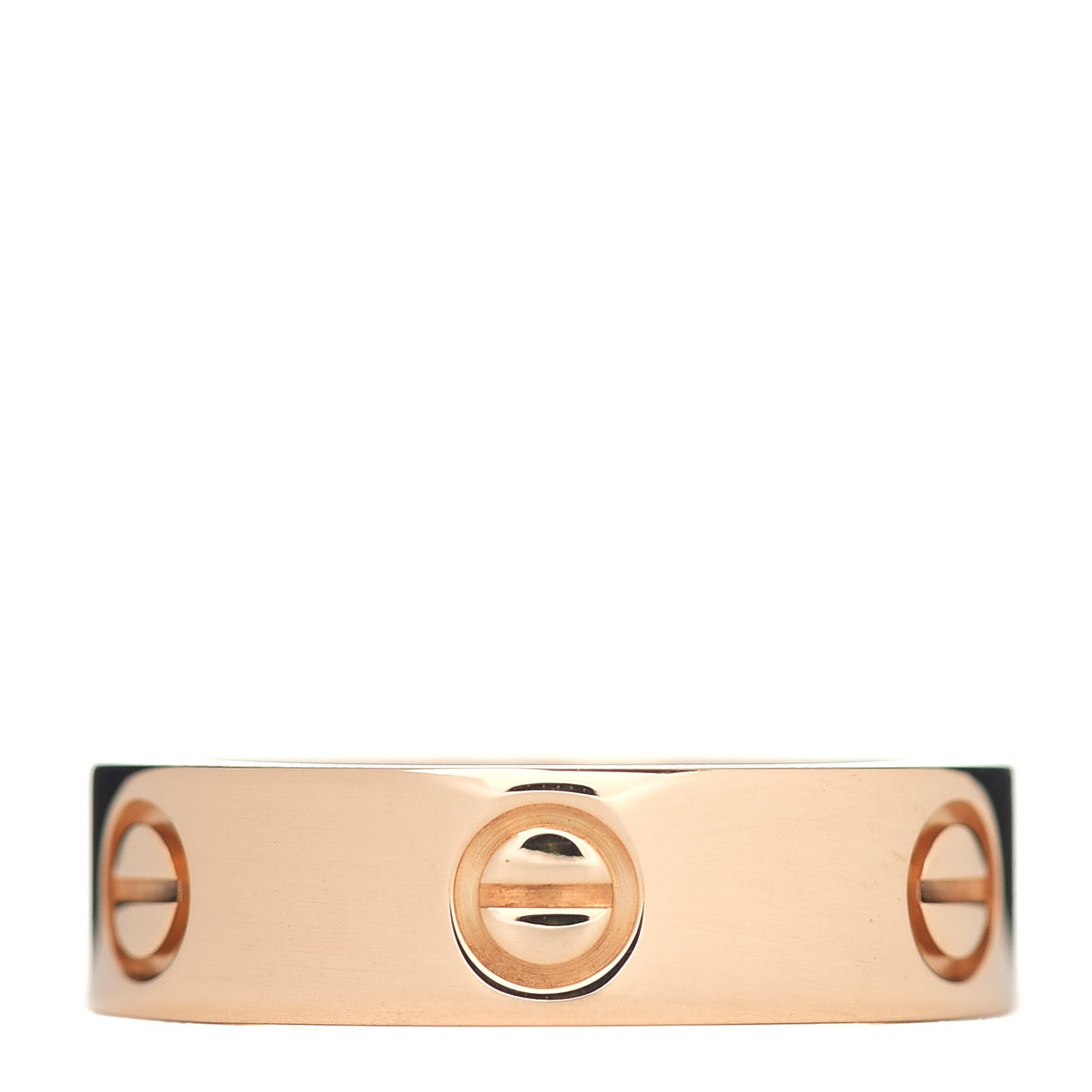 18K Yellow Gold 5.5mm LOVE Ring 54 6.75