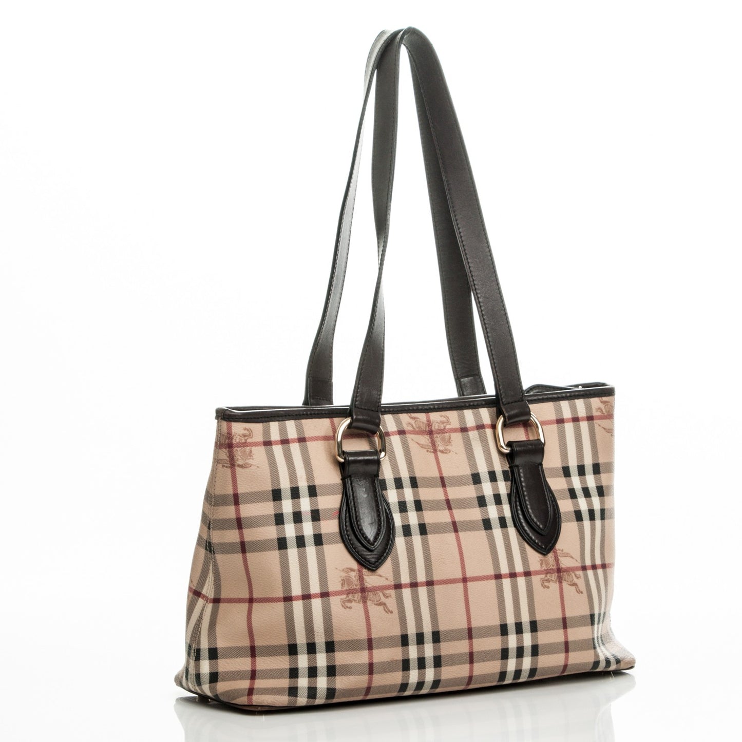 Haymarket Check Medium Regent Tote Chocolate