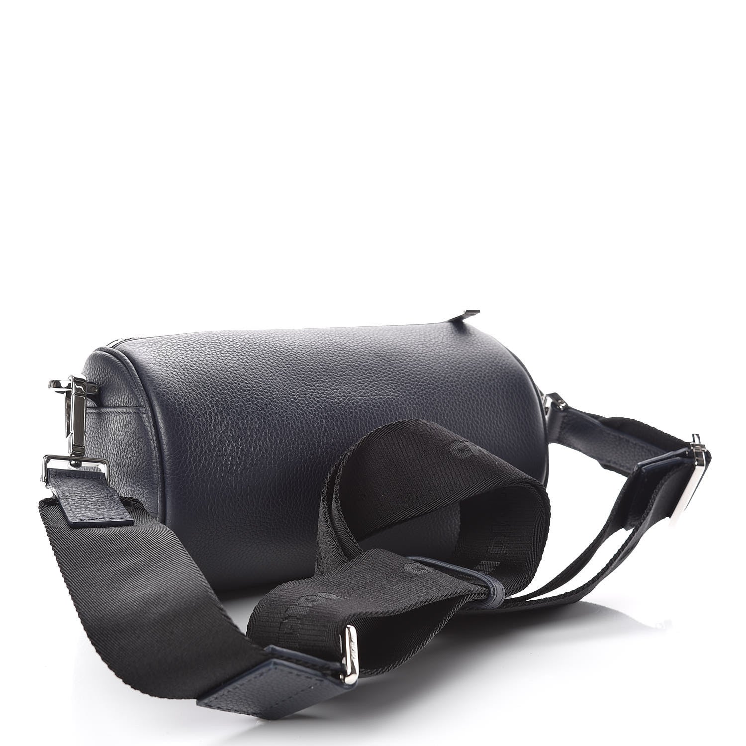 Christian Dior HOMME Grained Calfskin Mens Roller Messenger Blue 3 of 8