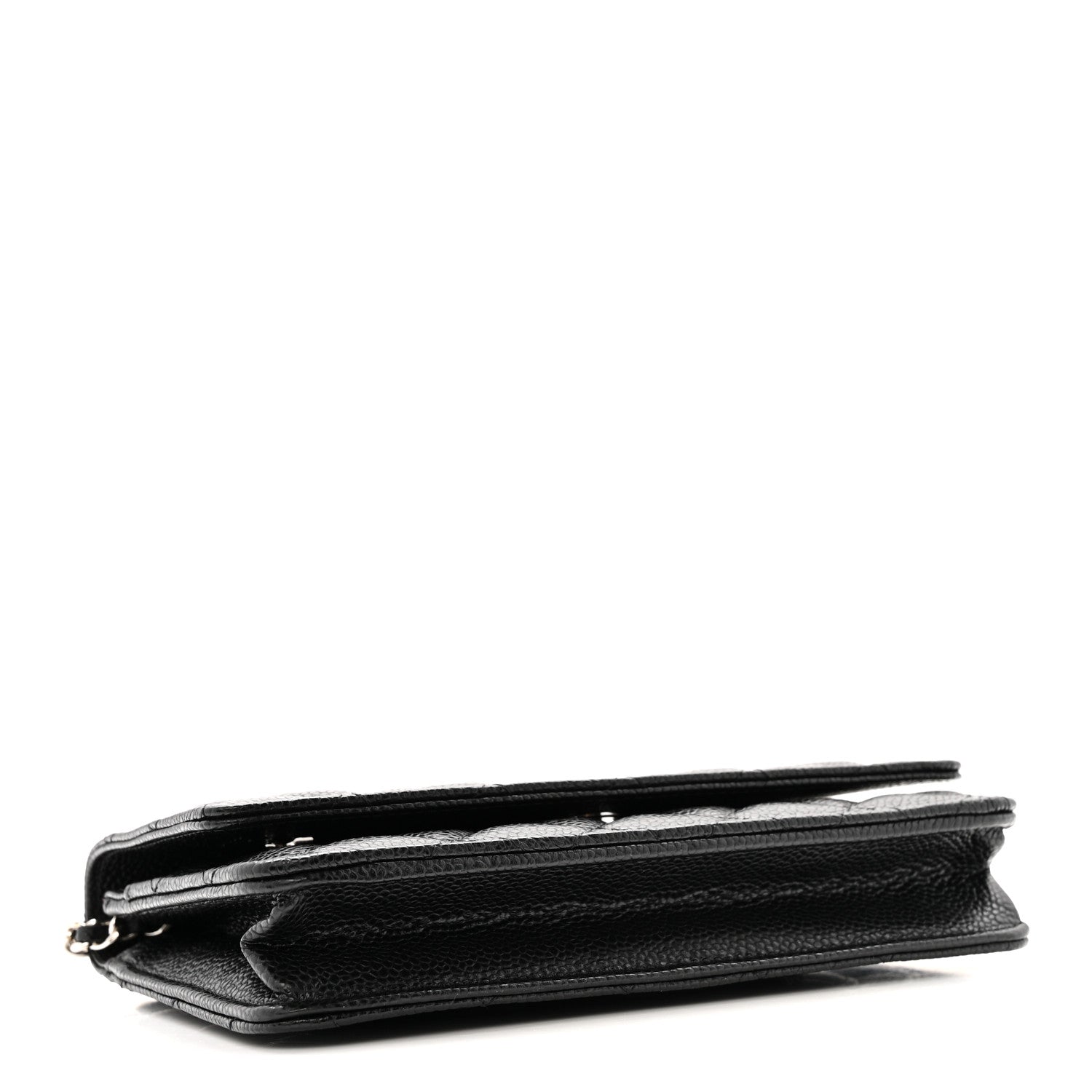 Chanel Caviar Quilted Wallet On Chain WOC Black 4 of 13