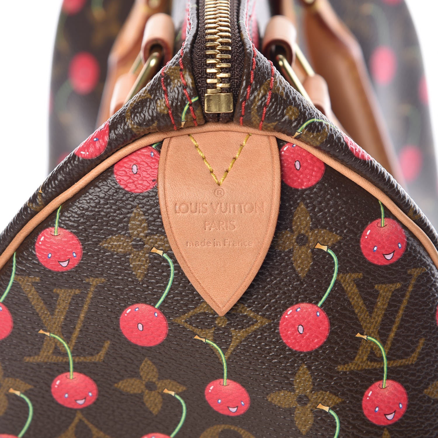Louis Vuitton Monogram Cerises Speedy 25 6 of 11