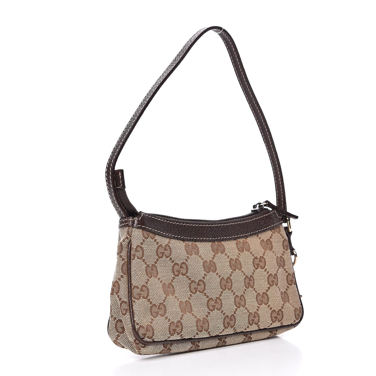 Gucci Monogram Small Pochette Brown 3 of 11