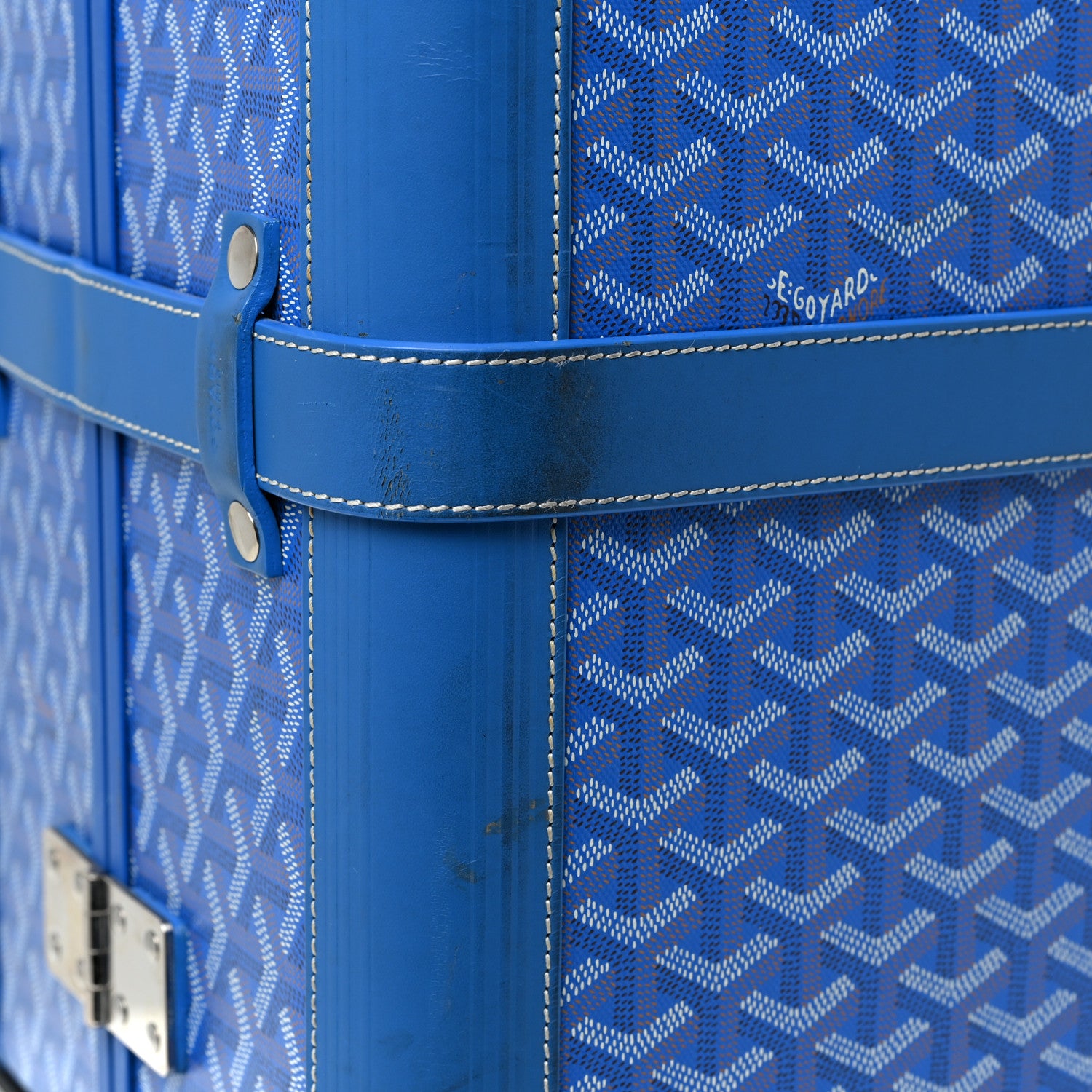 Goyard Goyardine Bourget PM Sky Blue 16 of 31