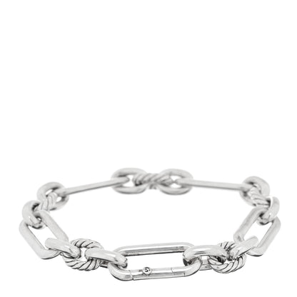 David Yurman Sterling Silver 9.8mm Lexington Chain Bracelet 2 of 3