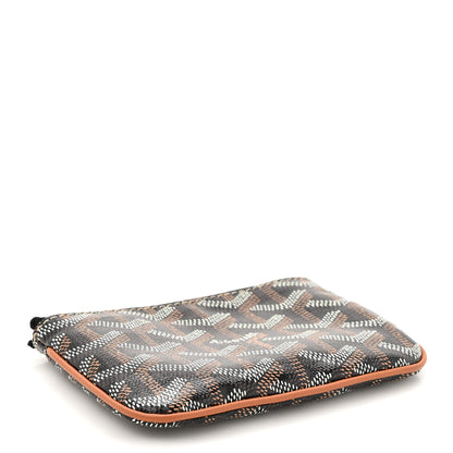 Goyard Goyardine Nano Senat Key Pouch Black Gold 4 of 8