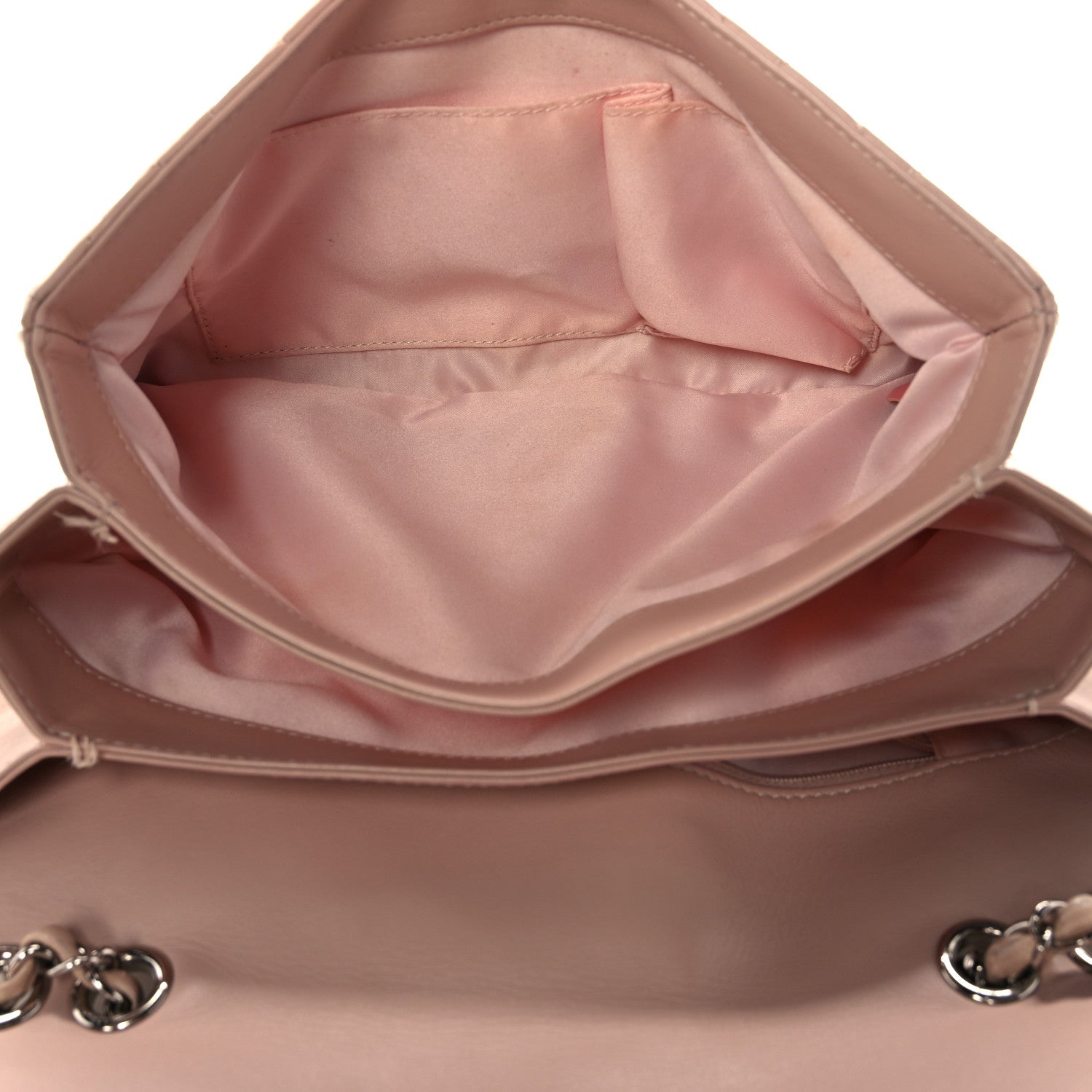 Chanel Lambskin Quilted 3 Jumbo Flap Light Pink 4 of 12