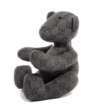 Gucci Monogram Stuffed Teddy Bear Black 5 of 5