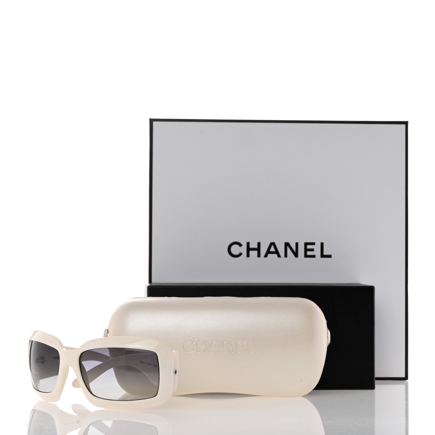 Mother of Pearl CC Sunglasses 5076-H White