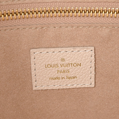 Louis Vuitton Empreinte Monogram Spring In The City Neverfull MM Kaki Beige Cream 8 of 10