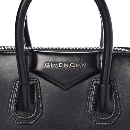 Givenchy Shiny Lord Calfskin Mini Antigona Black 7 of 9