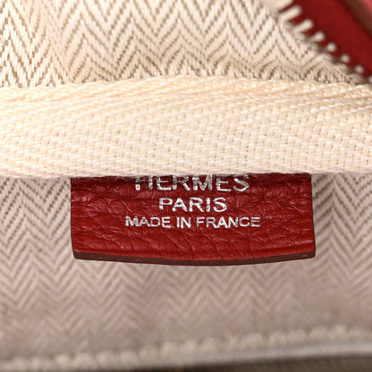 Hermes Taurillon Clemence Victoria 35 Rouge Garance 6 of 16