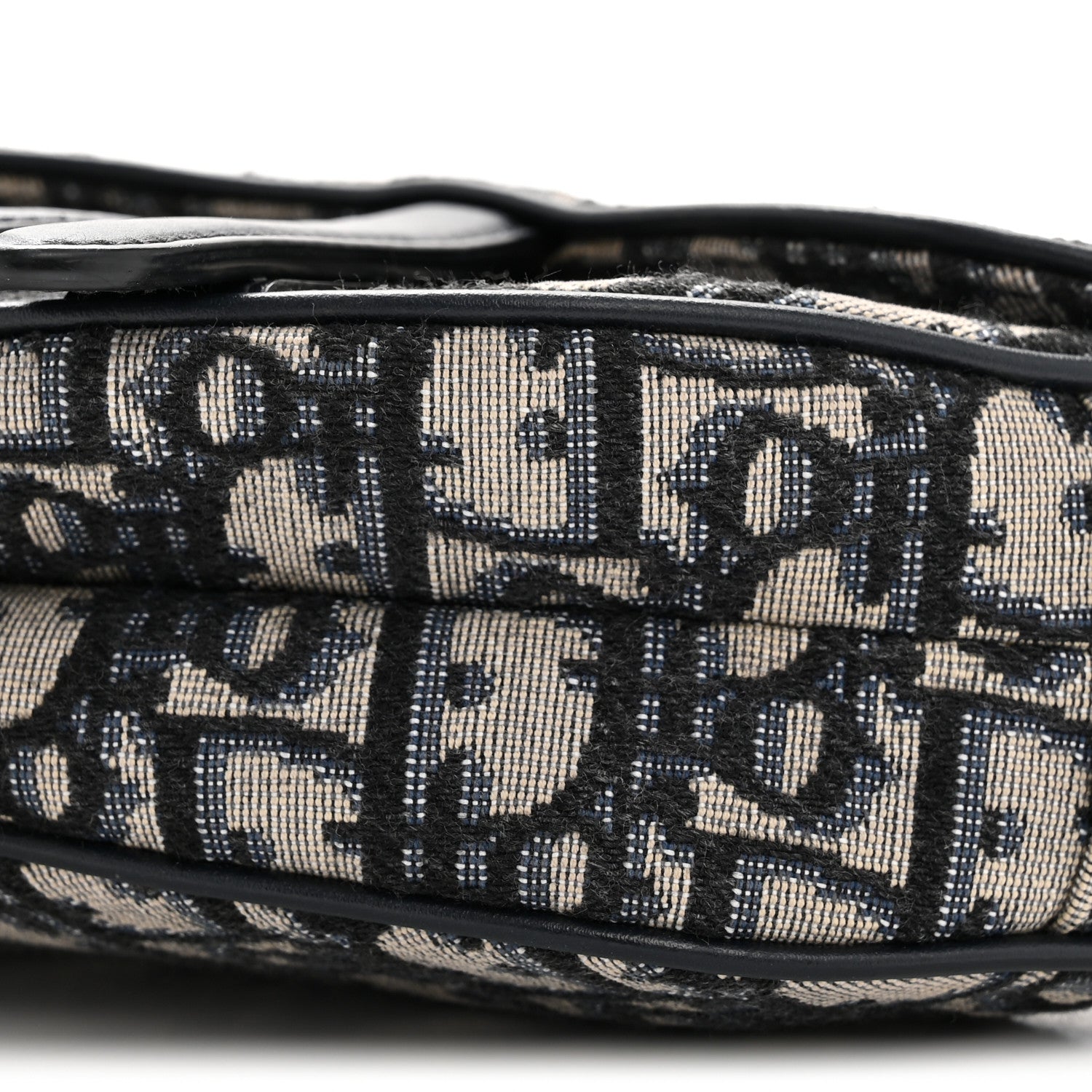 Christian Dior Oblique Mini Saddle Bag Blue 28 of 34