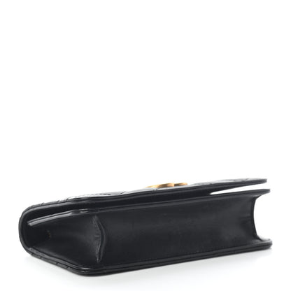 Gucci Calfskin Matelasse GG Marmont Mini Bag Black 4 of 11