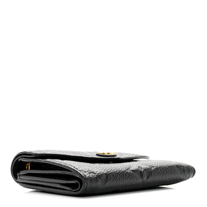 Louis Vuitton Empreinte Zoe Wallet Black 4 of 13