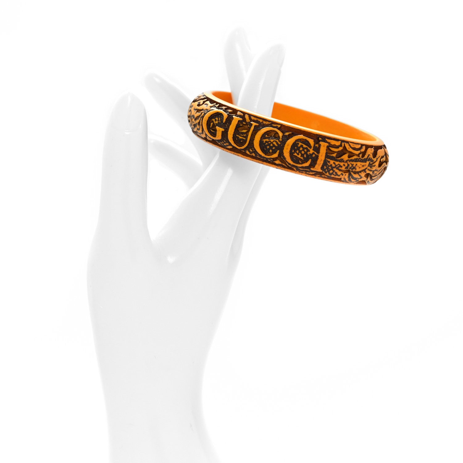 Gucci Resin Flora Bracelet S Giallo 2 of 5