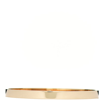 Hermes 18K Yellow Gold Diamond PM Kelly Bracelet XL 3 of 5