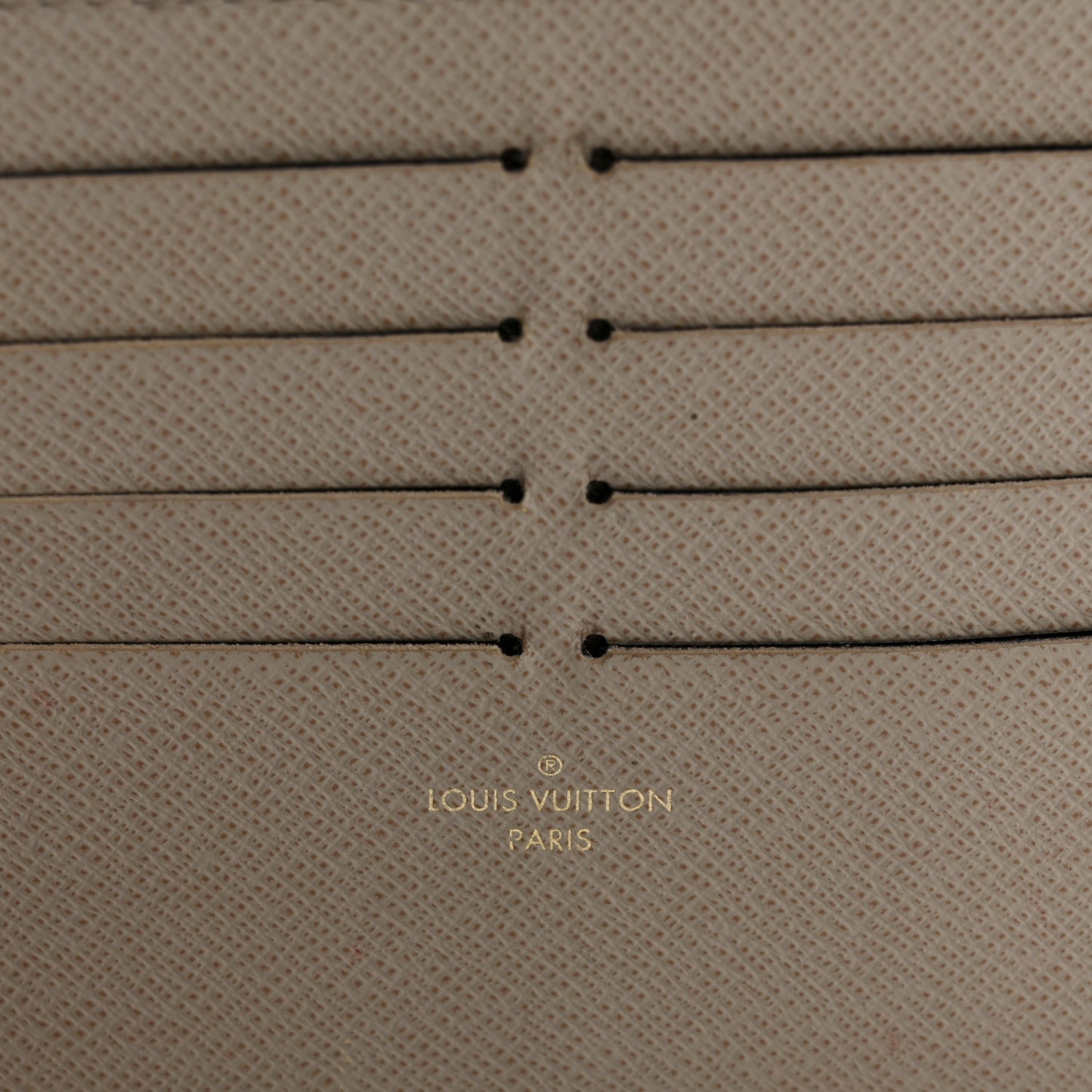 Calfskin Felicie Chain Wallet Card Holder Insert Tourterelle