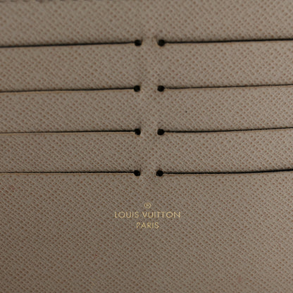 Louis Vuitton Calfskin Felicie Chain Wallet Card Holder Insert Tourterelle 6 of 11