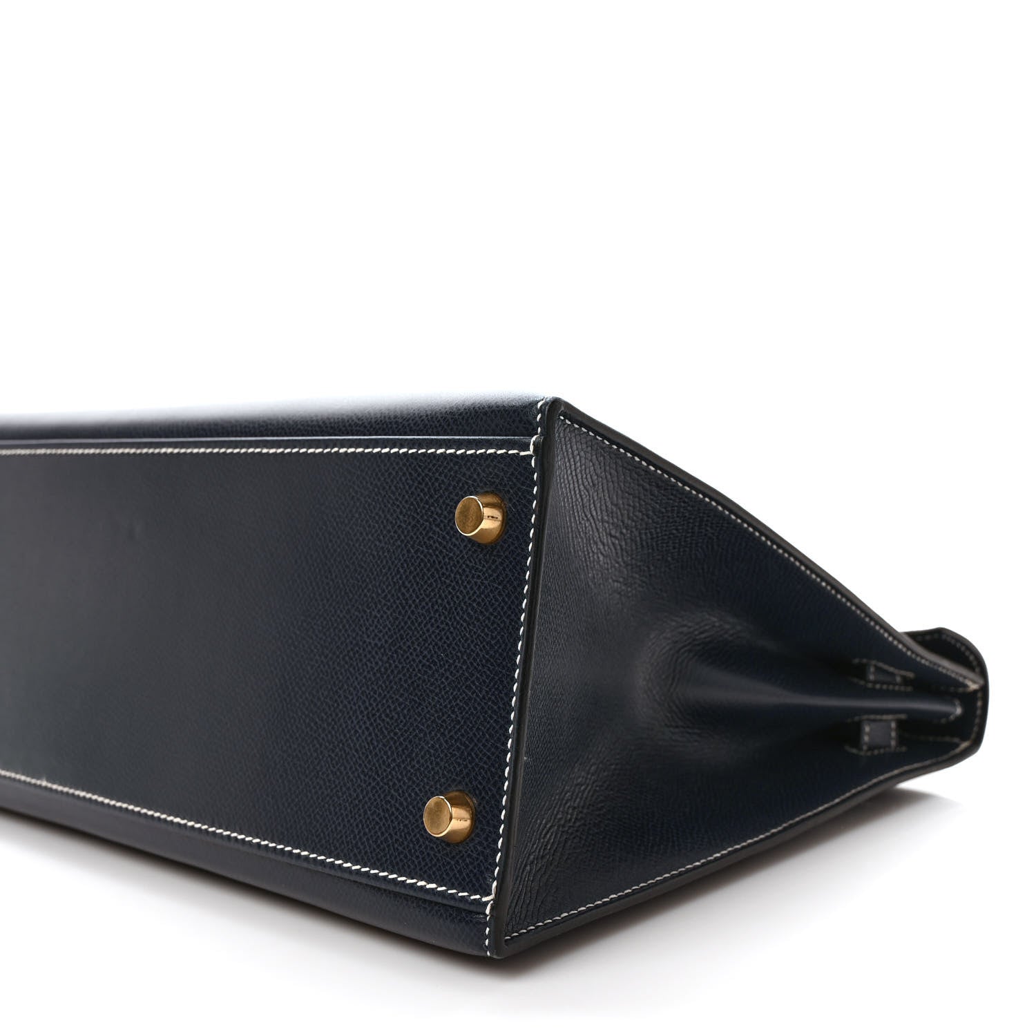 Hermes Courchevel Kelly Sellier 32 Bleu Marine 10 of 10