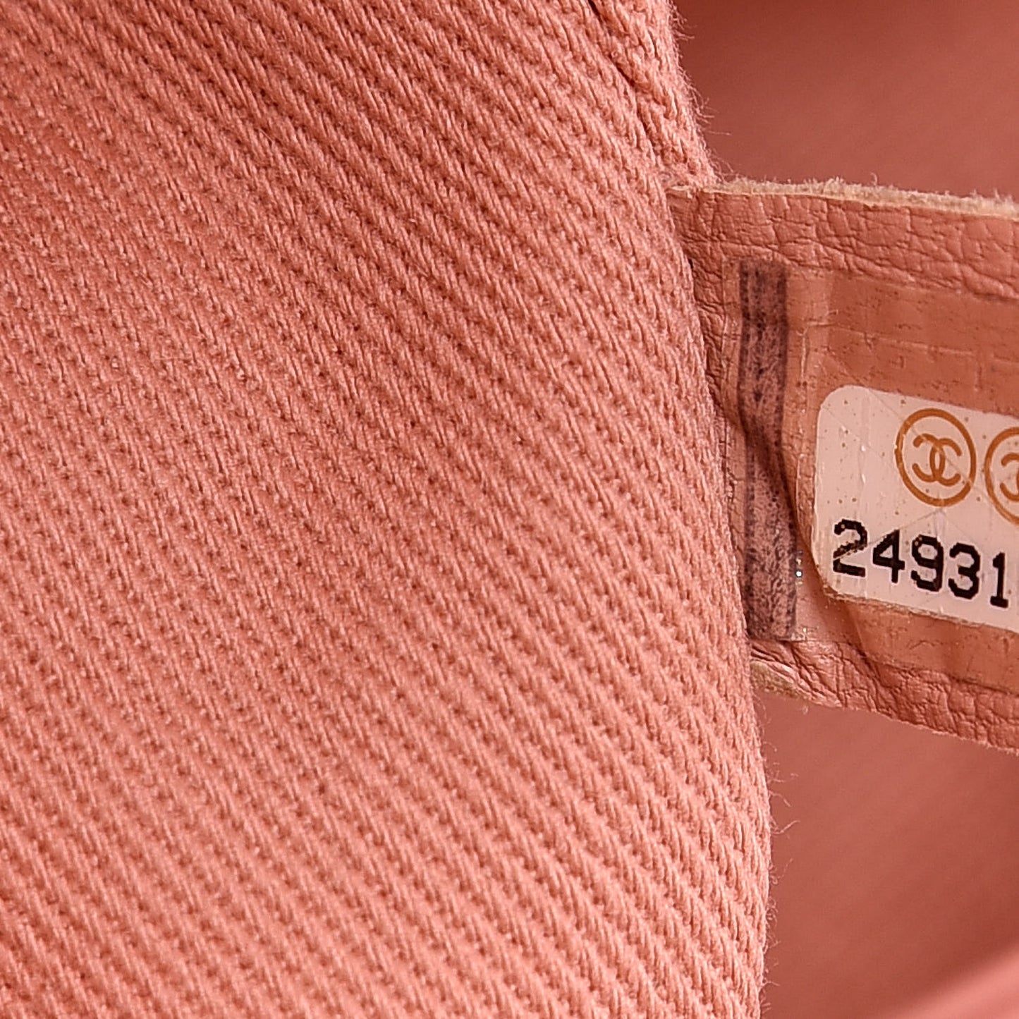 Canvas Medium Deauville Tote Pink