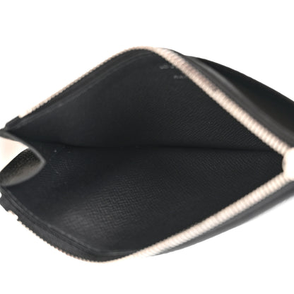 Louis Vuitton Taiga Coin Card Holder Black 5 of 8