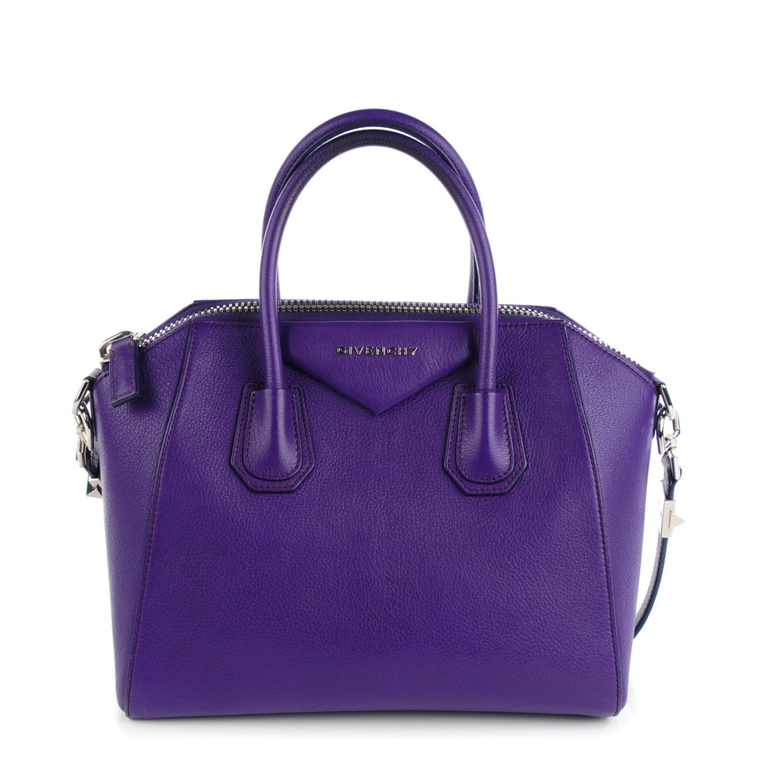 Givenchy Sugar Goatskin Small Antigona Violet 1 of 7