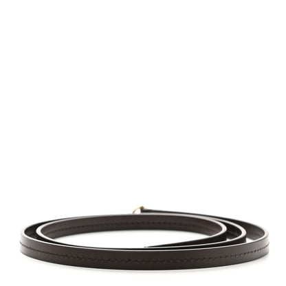 Louis Vuitton Calfskin 12mm Favorite Long Strap Brown 2 of 3