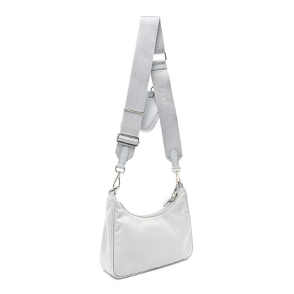 Prada Re-Nylon Saffiano Re-Edition 2005 Shoulder Bag Fiordaliso 3 of 12